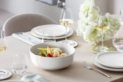 Villeroy & Boch Schüssel AFINA 24 cm Porzellan weiß