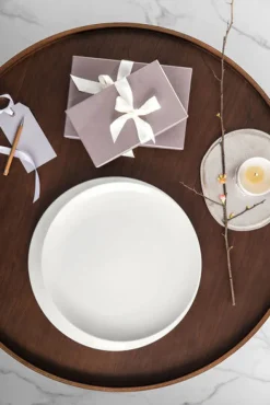 Villeroy & Boch Servierplatte NEW MOON Ø 36,8 cm weiß