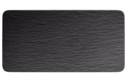 Villeroy & Boch Servierplatte MANUFACTURE ROCK grau/ schwarz