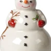 Villeroy & Boch Spieluhr NOSTALGIC MELODY Schneemann 17 cm Porzellan