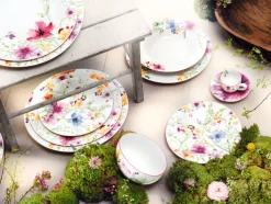 Villeroy & Boch Teller flach MARIEFLEUR BASIC Ø 21 cm mehrfarbig