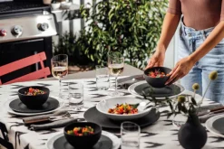 Villeroy & Boch Teller flach /Pizzateller Ø 32 cm MANUFACTURE ROCK Schwarzgrau