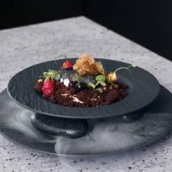 Villeroy & Boch Teller tief /Pastateller Ø 29 cm MANUFACTURE ROCK Schwarzgrau