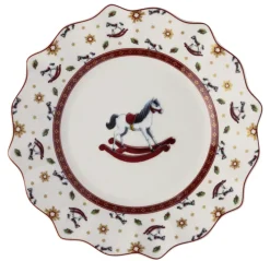 Villeroy & Boch Teller TOY'S DELIGHT Bone China Keramik Ø 24 cm Weiß/Mehrfarbig