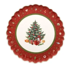 Villeroy & Boch Weihnachtsdeko Tortenplatte TOY´s DELIGHT 33 cm mehrfarbig