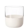 Villeroy & Boch Whiskyglas MANUFACTURE ROCK BLANC 4er Set weiß matt