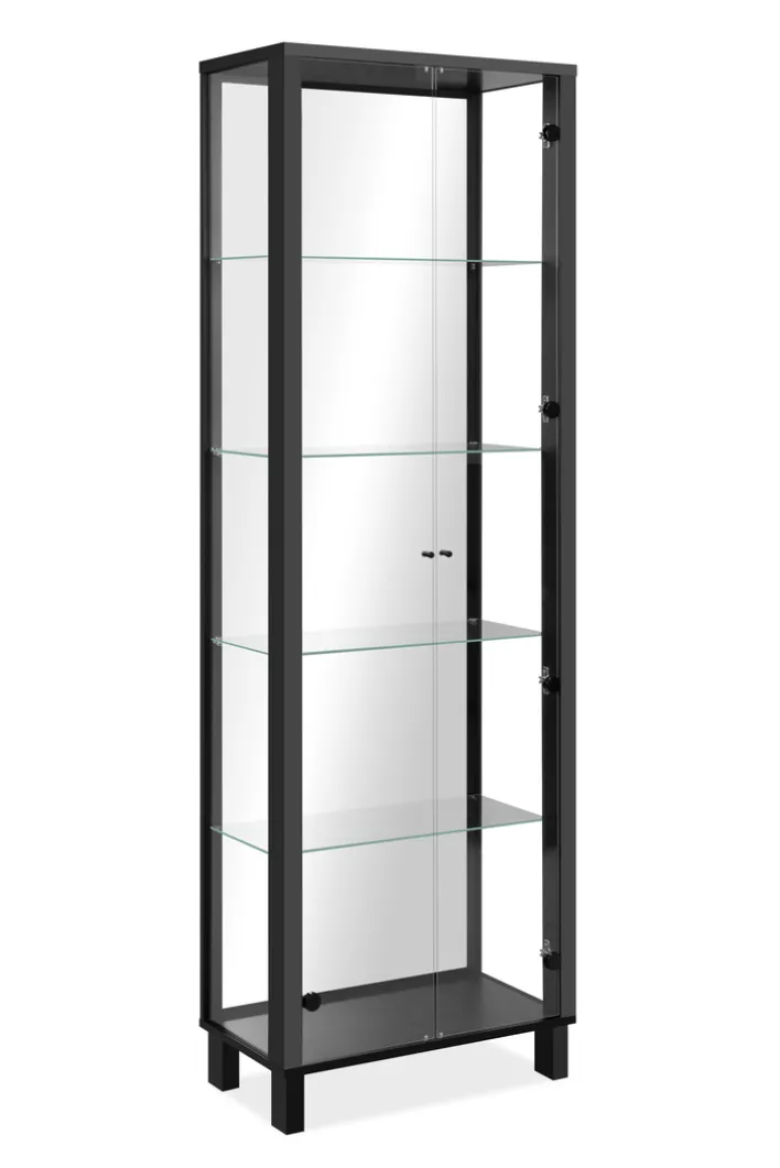 Vitrine ALBI 62 x 189 cm schwarz