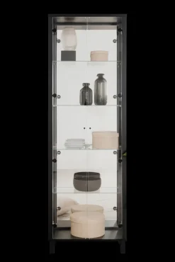 Vitrine ALBI 62 x 189 cm schwarz
