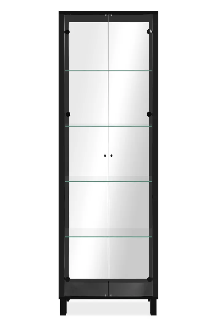 Vitrine ALBI 62 x 189 cm schwarz