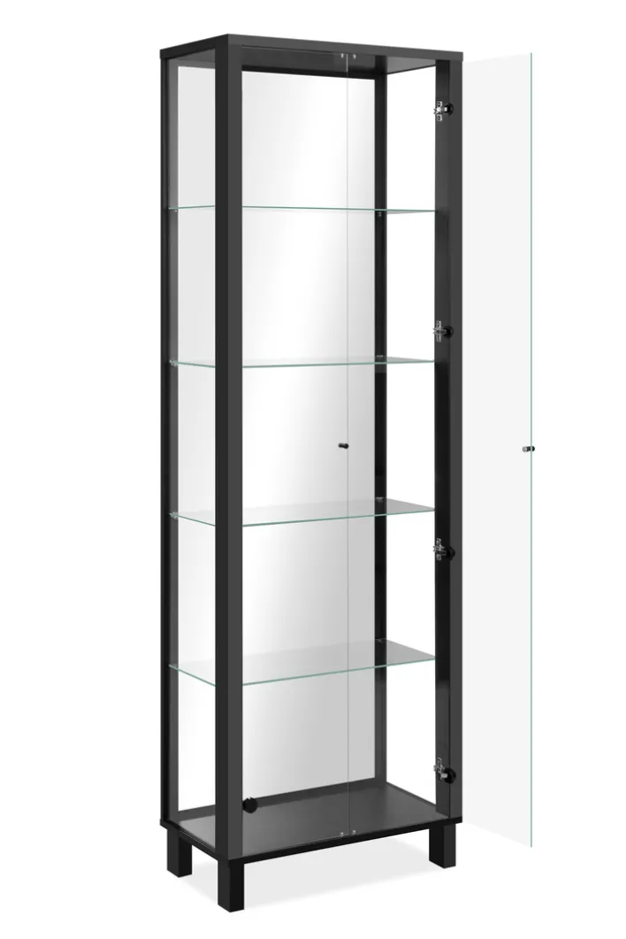Vitrine ALBI 62 x 189 cm schwarz