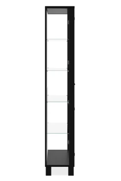 Vitrine ALBI 62 x 189 cm schwarz