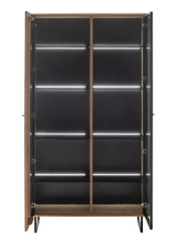 Vitrine AREZZO Wildeiche II 100 x 186 cm