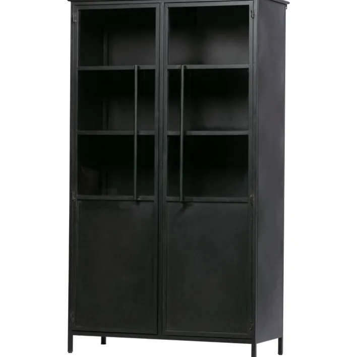 Vitrine EXHIBIT 90 x 170 cm schwarz