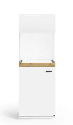 Vitrine LANCASTER I 50 x 146 cm Eiche Artisan