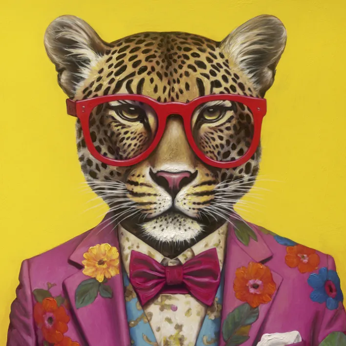 Wandbild 40 x 40 x 4 cm Mehrfarbig