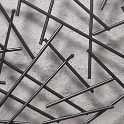 Wandgarderobe 100 x 40 x 5 cm Metall