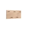 Wandgarderobe SAMANTHA 40x20 cm braun