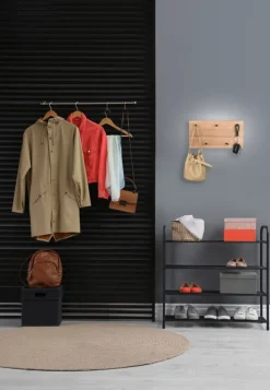 Wandgarderobe SAMANTHA 40x20 cm braun