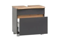 Waschbeckenunterschrank BRÜGGE grau 61cm