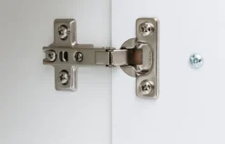 Waschbeckenunterschrank PARIS 60 x 53 cm Weiß/ Wotan Eiche