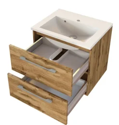 Waschtisch LIVORNO 60 x 54 cm Wotan Eiche