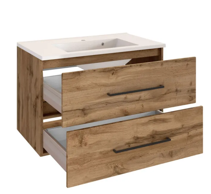 Waschtisch LUZERN 80 x 54 cm Wotan Eiche