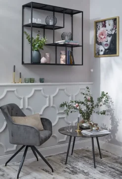 Windlicht CEYLON Urban Safari Metall schwarz