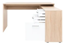 Winkelschreibtisch LONDON 139 x 136 cm Sonoma Eiche braun