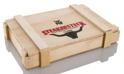 WMF Besteckset Steak 12-teilig Holz /Edelstahl silberfarbig