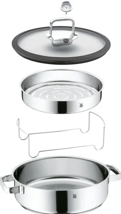 WMF Dampfgarer VITALIS 5000 ml Edelstahl silberfarbig