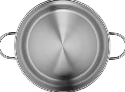 WMF Gemüsetopf 28 cm silberfarbig