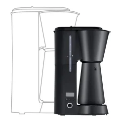 WMF Kaffeemaschine KIMI DEEP Deep Black
