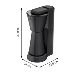 WMF Kaffeemaschine KIMI DEEP Deep Black