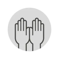 WMF Küchenschere TOUCH 21 cm schwarz