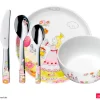 WMF Kindergeschirr-Set PRINZESSIN ANNELI 6-teilig Porzellan/Edelstahl