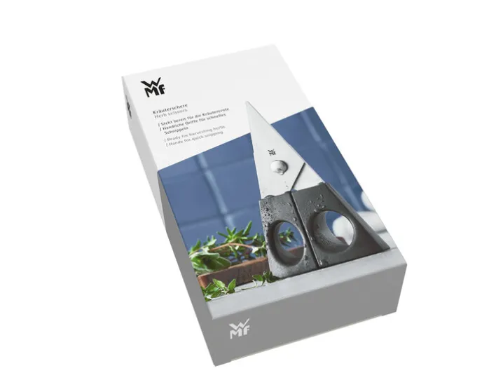 WMF Kräuterschere 13 cm Edelstahl silberfarbig