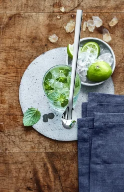 WMF Longdrinklöffel Set NUOVA NEU 6-teilig silberfarbig