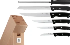 WMF Messerblock Set CLASSIC LINE 7-teilig braun