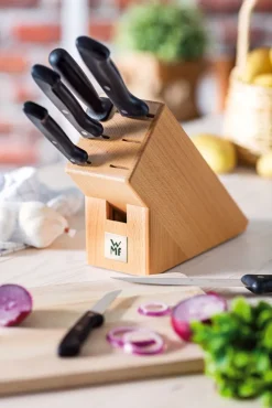 WMF Messerblock Set CLASSIC LINE 7-teilig braun