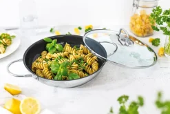 WMF Servierpfanne 26 cm Edelstahl silberfarbig