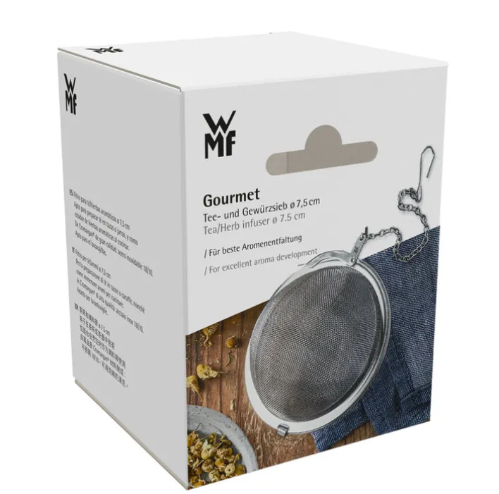 WMF Tee-/ Gewürzsieb GOURMET silberfarbig