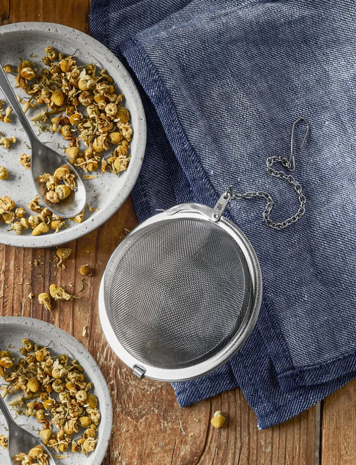 WMF Tee-/ Gewürzsieb GOURMET silberfarbig