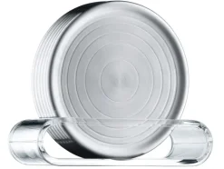 WMF Untersetzer LOFT BAR 6er Set rund 9,5 cm silberfarbig