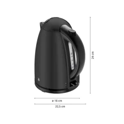 WMF Wasserkocher STELIO BLACK Metall 1.7 L Deep Black