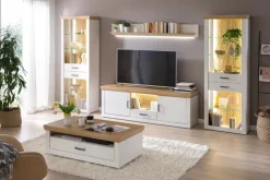 Wohnwand CALVA 342 cm Pinie Aurelio