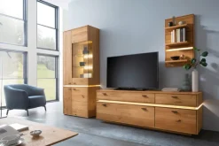 Wohnwand COMO II 3-teilig Wildeiche