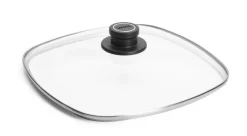 WOLL Glasdeckel 28x28 cm Sicherheitsglas
