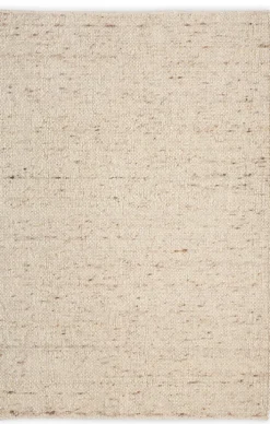 Wollteppich WOLFEGG Bubbles 70 x 130 cm beige