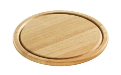 ZASSENHAUS Servierplatte 30 cm Gummibaumholz