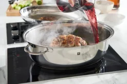 ZWILLING Bräter PLUS 8500 ml Edelstahl silber